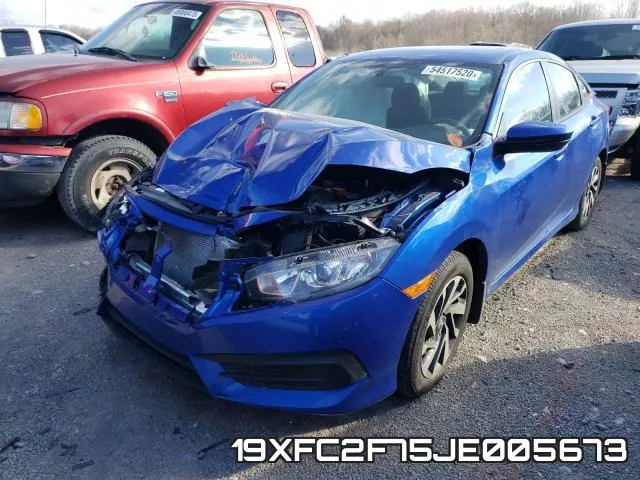 19XFC2F75JE005673 фото 3