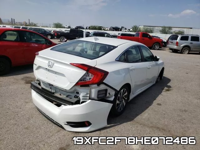 19XFC2F78HE072486 фото 5