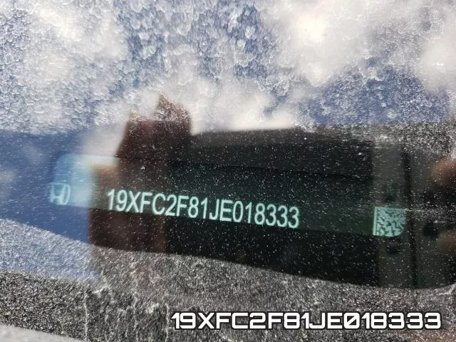 19XFC2F81JE018333 фото 2