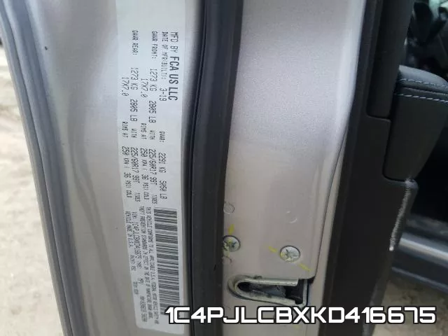 1C4PJLCBXKD416675 фото 2