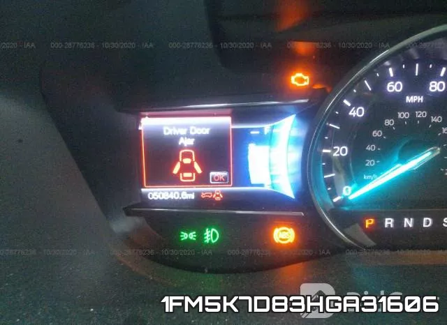 1FM5K7D83HGA31606 фото 8
