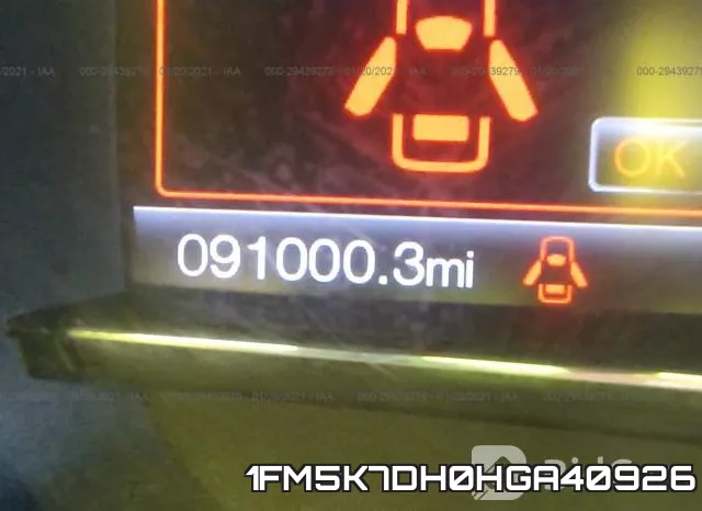 1FM5K7DH0HGA40926 фото 8
