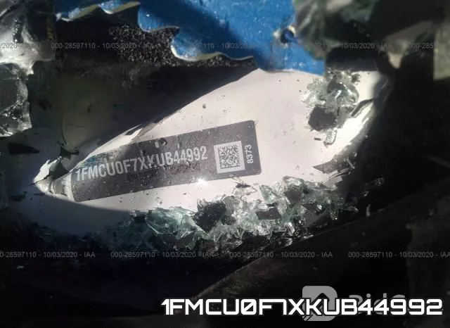 1FMCU0F7XKUB44992 фото 10