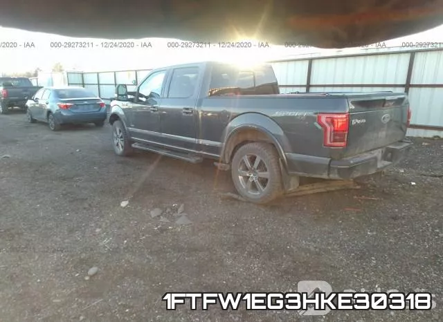 1FTFW1EG3HKE30318 фото 4