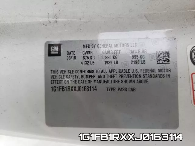 1G1FB1RXXJ0163114 фото 2