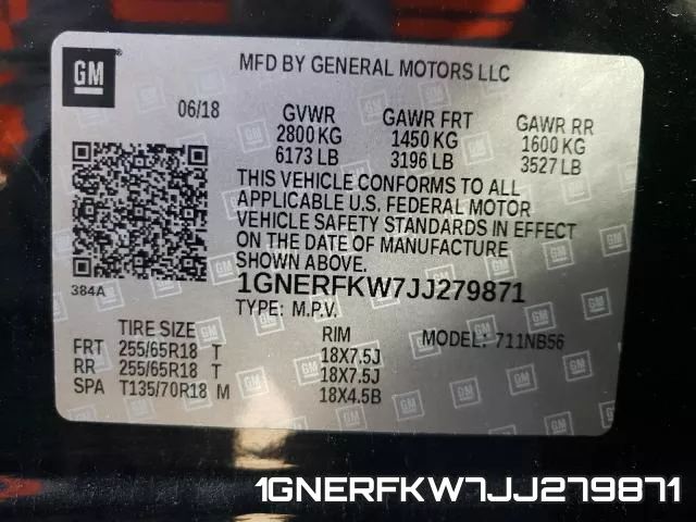 1GNERFKW7JJ279871 фото 2