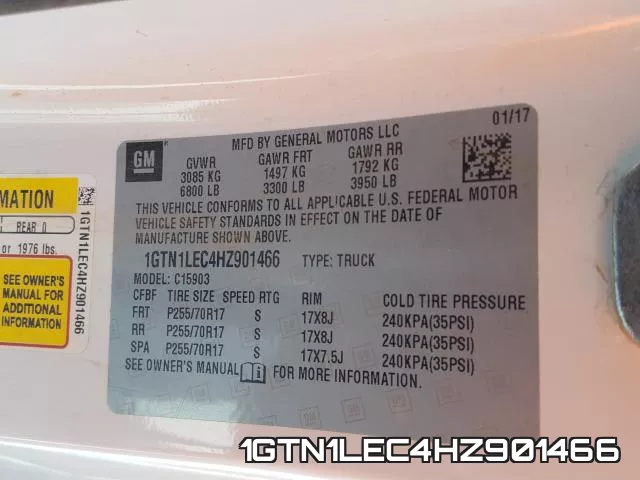 1GTN1LEC4HZ901466 фото 2