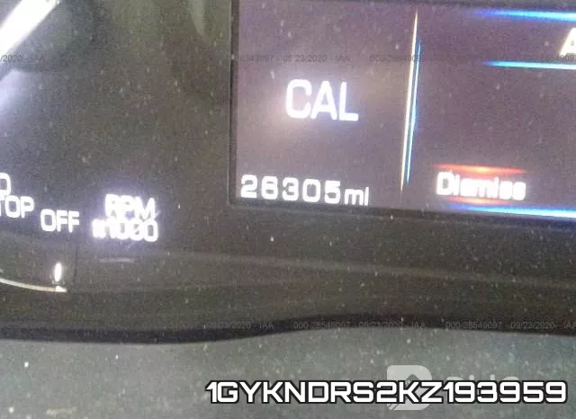 1GYKNDRS2KZ193959 фото 8