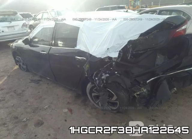 1HGCR2F38HA122645 фото 4