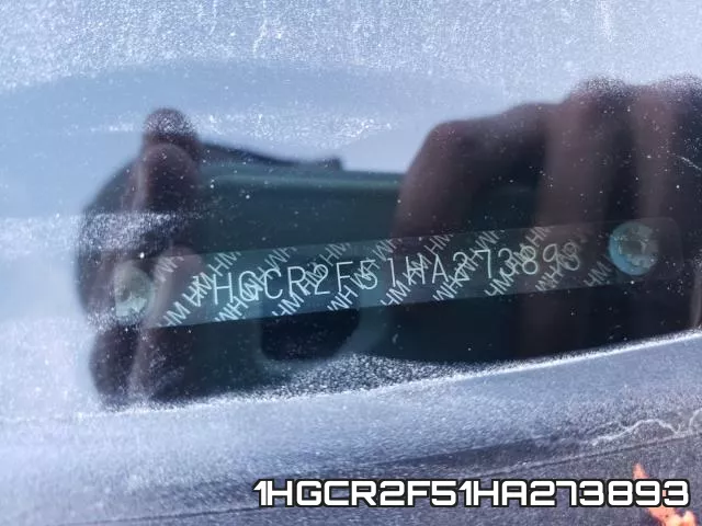 1HGCR2F51HA273893 фото 2
