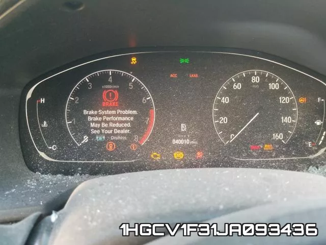 1HGCV1F31JA093436 фото 9