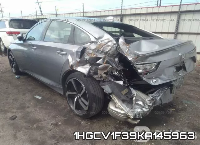 1HGCV1F39KA145963 фото 4