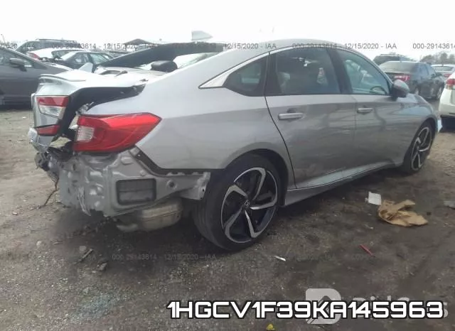 1HGCV1F39KA145963 фото 5