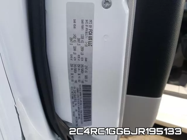 2C4RC1GG6JR195133 фото 2