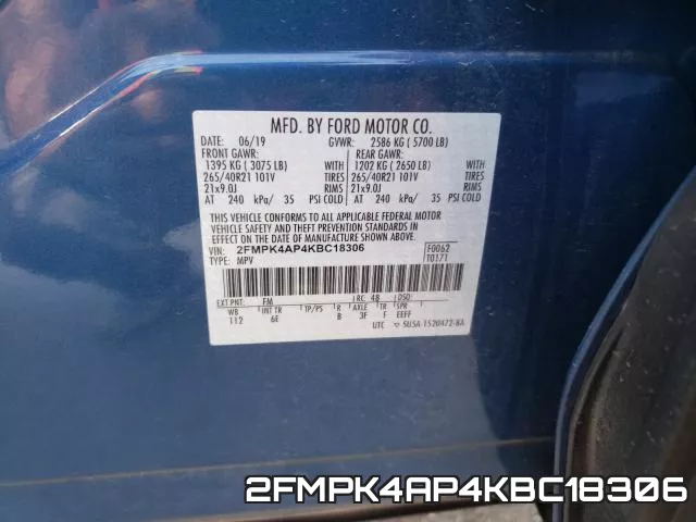 2FMPK4AP4KBC18306 фото 2