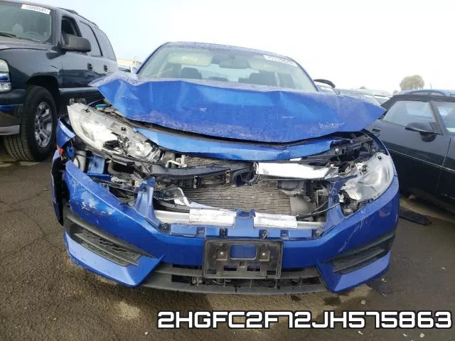 2HGFC2F72JH575863 фото 10