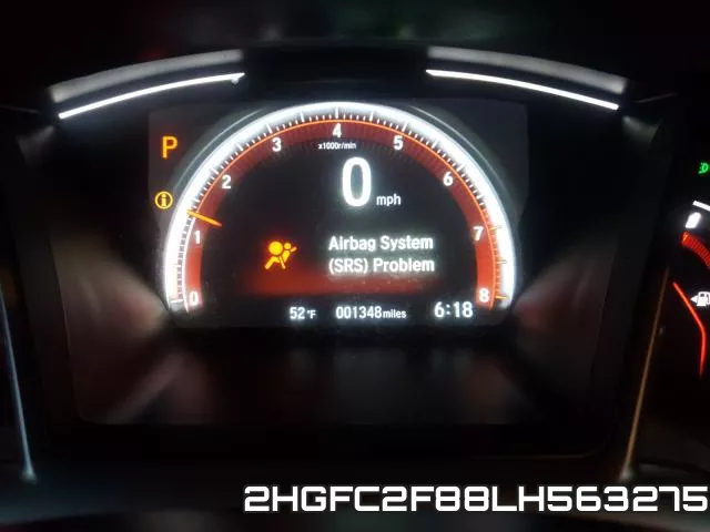 2HGFC2F88LH563275 фото 8