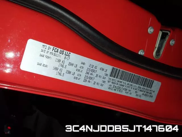 3C4NJDDB5JT147604 фото 2