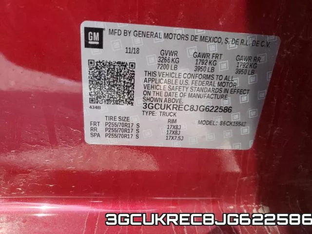 3GCUKREC8JG622586 фото 2
