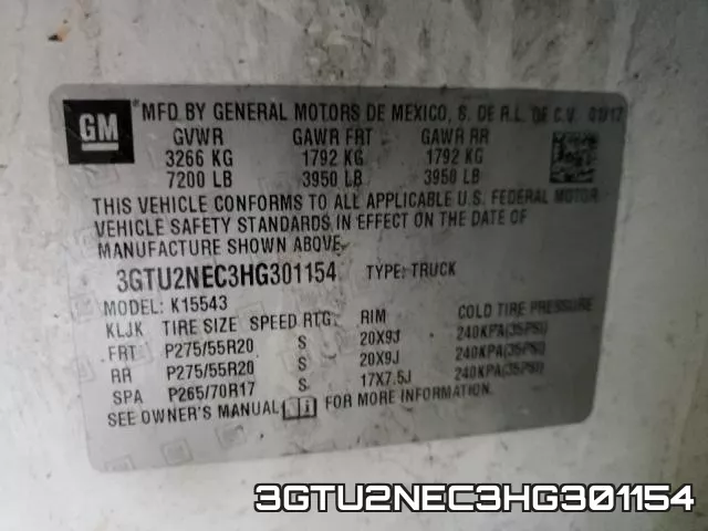 3GTU2NEC3HG301154 фото 2