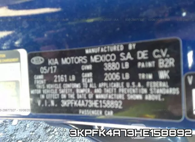 3KPFK4A73HE158892 фото 10