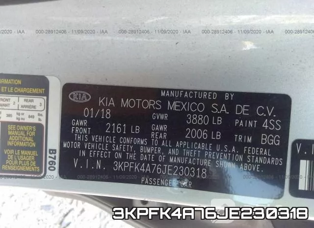 3KPFK4A76JE230318 фото 9