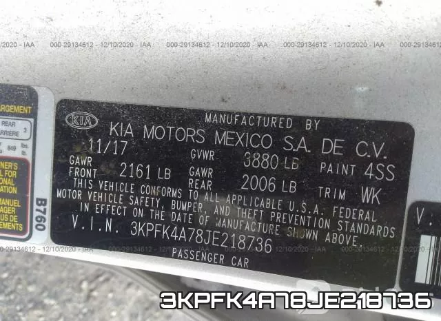 3KPFK4A78JE218736 фото 9