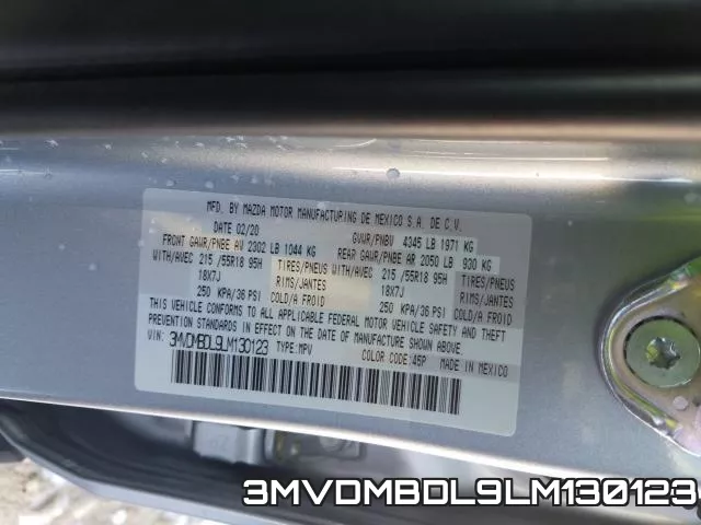 3MVDMBDL9LM130123 фото 2