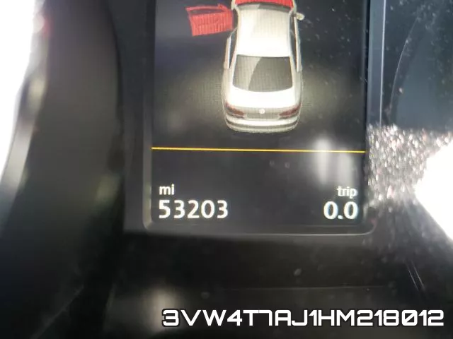 3VW4T7AJ1HM218012 фото 9