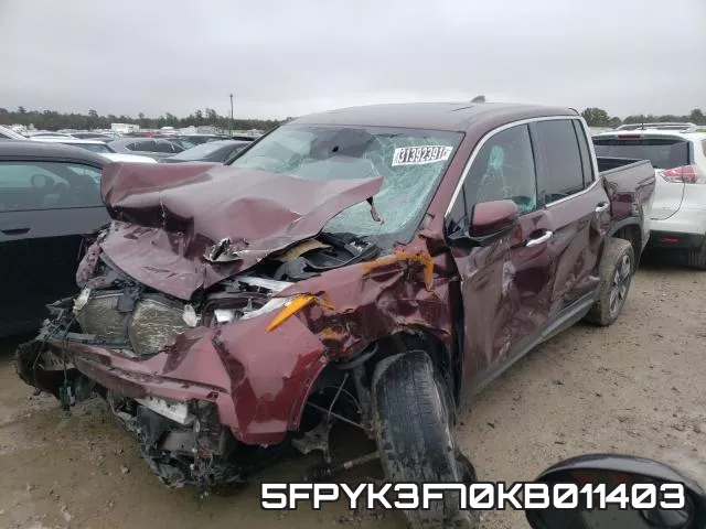 5FPYK3F70KB011403 фото 3