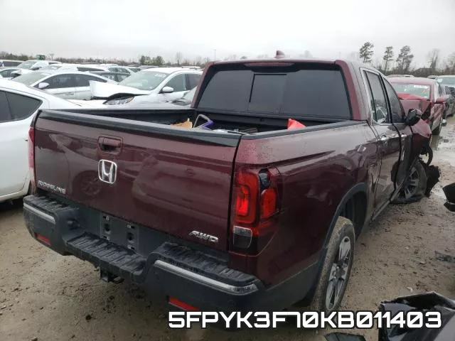 5FPYK3F70KB011403 фото 5