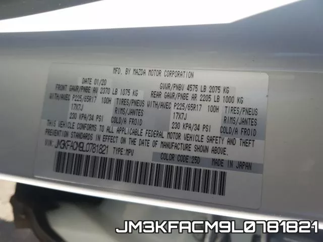 JM3KFACM9L0781821 фото 2