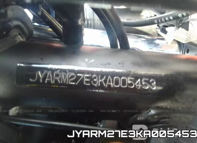 JYARM27E3KA005453 фото 2