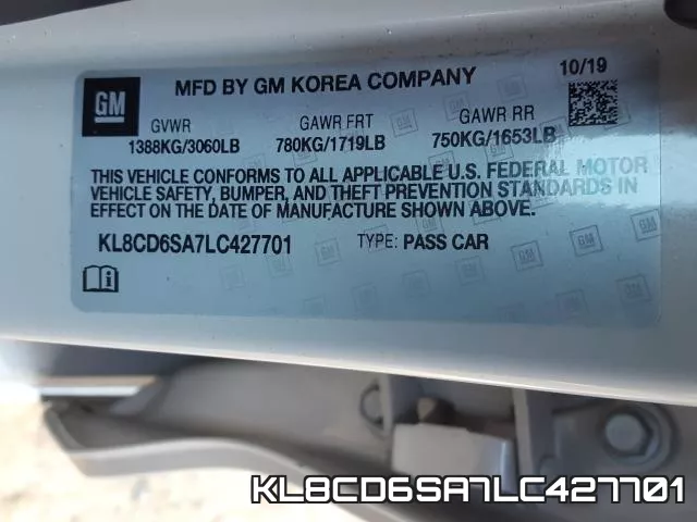KL8CD6SA7LC427701 фото 2