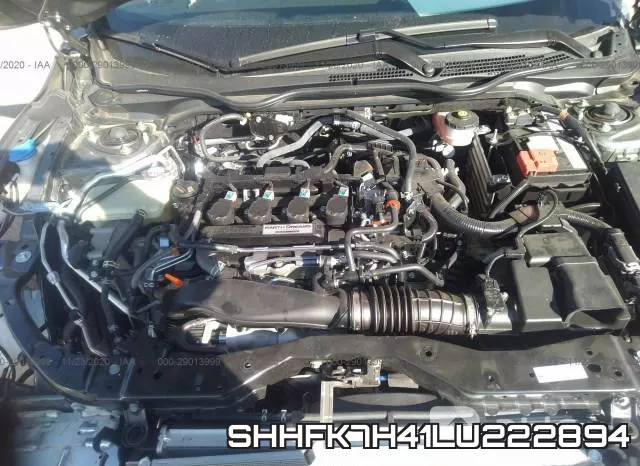 SHHFK7H41LU222894 фото 2