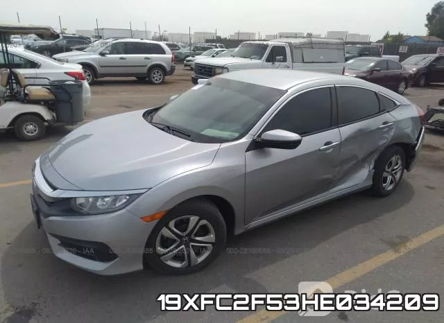 19XFC2F53HE034209 фото 3