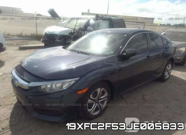 19XFC2F53JE005833 фото 3