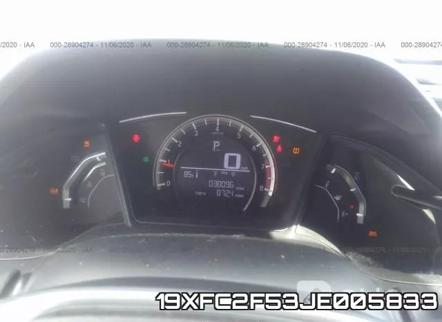 19XFC2F53JE005833 фото 8