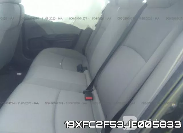 19XFC2F53JE005833 фото 9