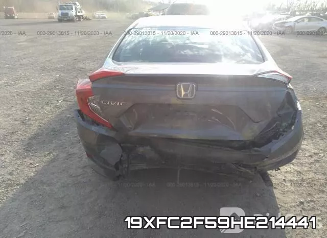 19XFC2F59HE214441 фото 7