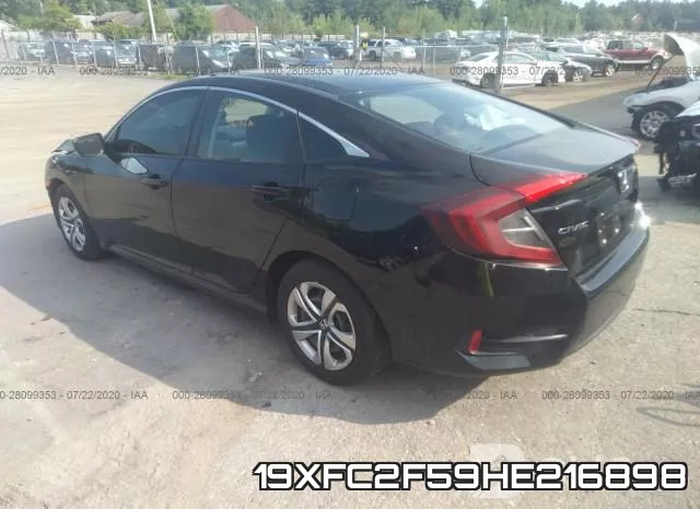 19XFC2F59HE216898 фото 4