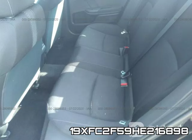 19XFC2F59HE216898 фото 8