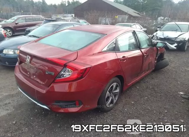 19XFC2F62KE213051 фото 4