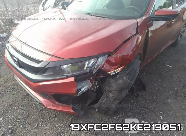 19XFC2F62KE213051 фото 5