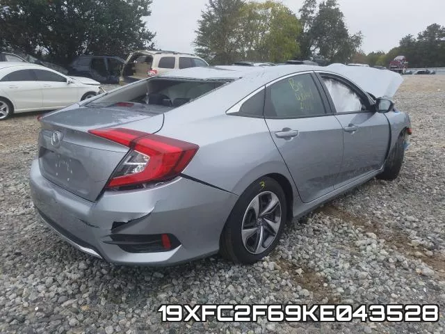 19XFC2F69KE043528 фото 5