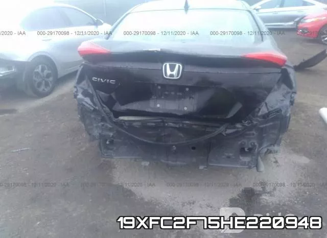 19XFC2F75HE220948 фото 7