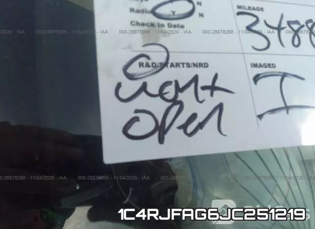 1C4RJFAG6JC251219 фото 2