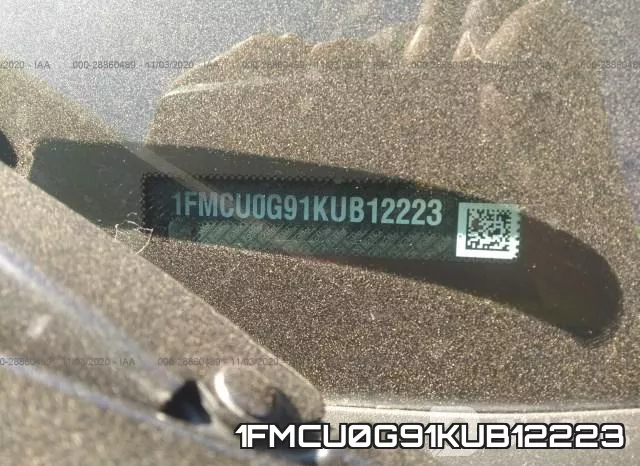 1FMCU0G91KUB12223 фото 10