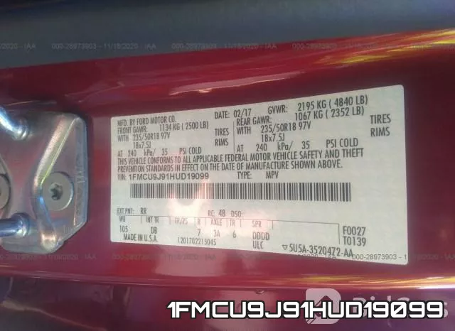 1FMCU9J91HUD19099 фото 10