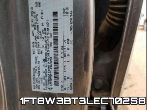 1FT8W3BT3LEC70258 фото 2